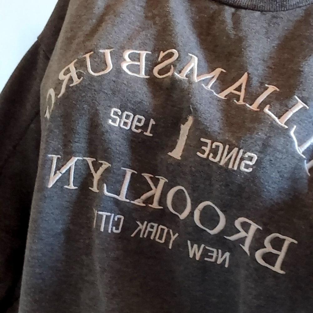 embroidered pullover